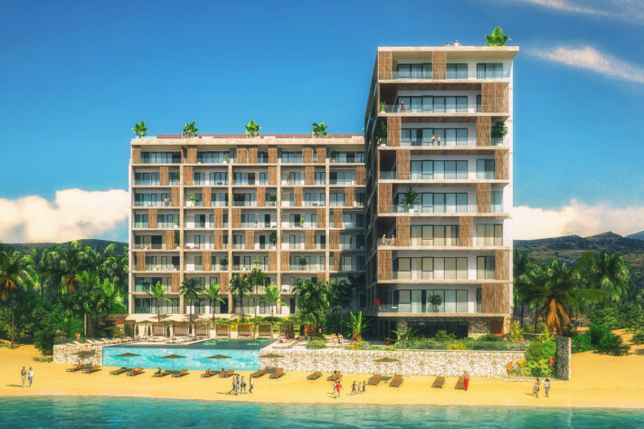 Arama_bay_exterior_02_alta, 105 Midtown, Puerto Vallarta, Jalisco, México