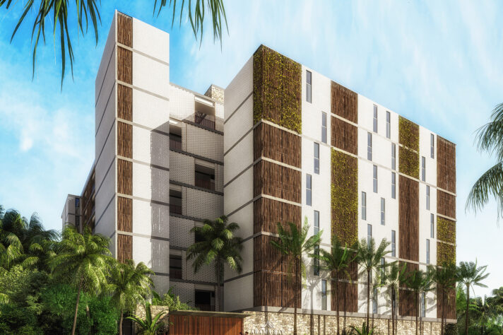 Arama_bay_exterior_03_alta, 105 Midtown, Puerto Vallarta, Jalisco, México