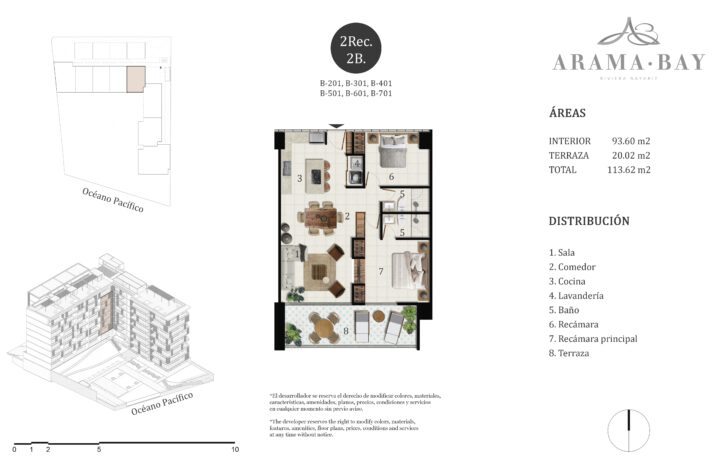 Unit_type_B01, 105 Midtown, Puerto Vallarta, Jalisco, México