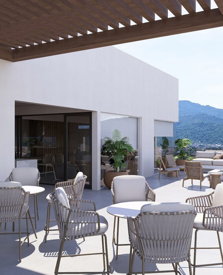 MIDTOWN ROOF AREA DE MESAS, 105 Midtown, Puerto Vallarta, Jalisco, México